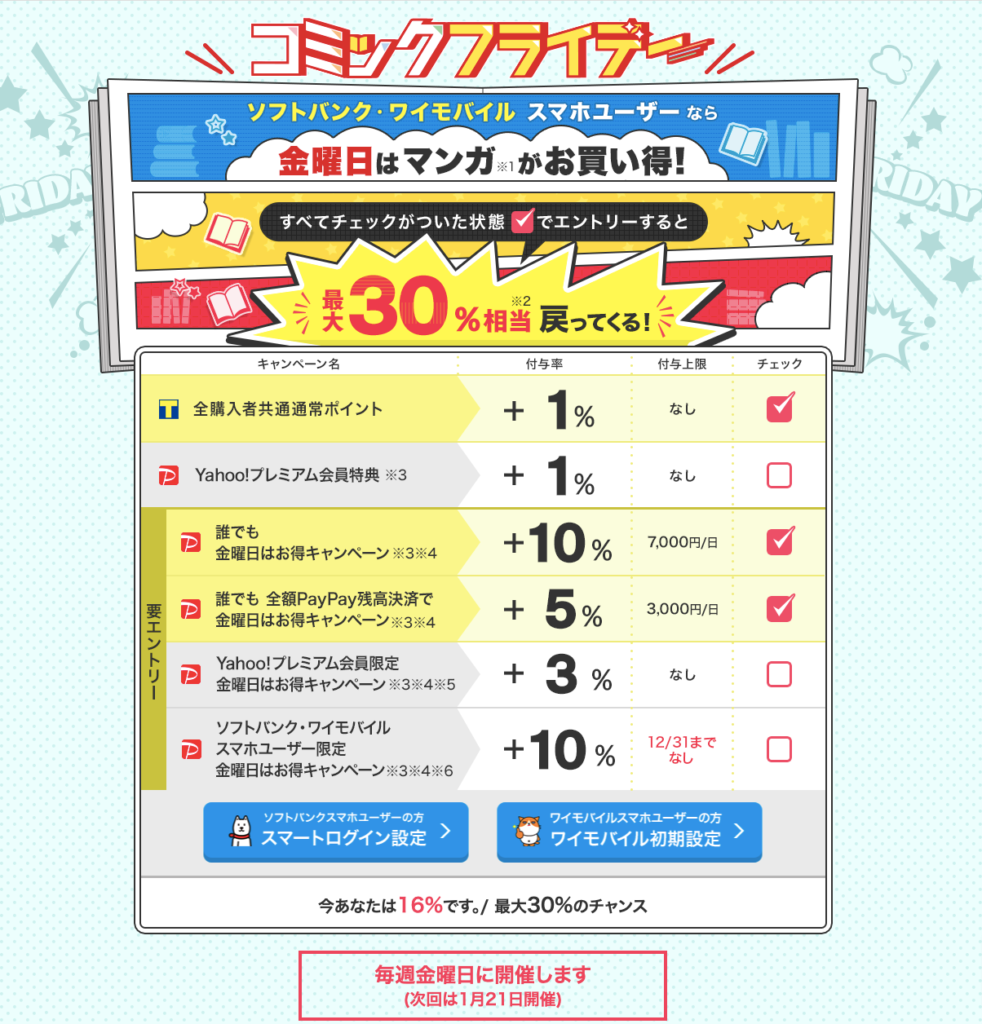 ebookjapan paypay 還元キャンペーン