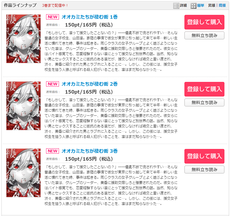 オオカミたちが棲む街 コミックシーモア